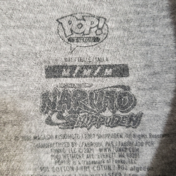 Funko Pop and Madara Shippuden Special Edition T-shirt size M - Picture 3 of 4